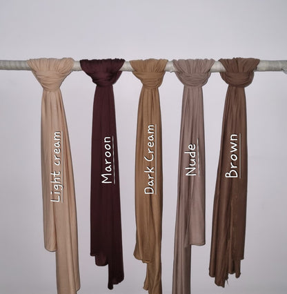 Stretch jersey Hijabs